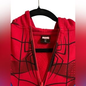 3 pieces-Marvel Red and Nike shirts 8,size and Mario pants size L6,7 years used.